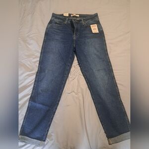 LEVI STRAUSS SIGNATURE WOMEN'S   HERITAGE BOYFRIEND JEANS